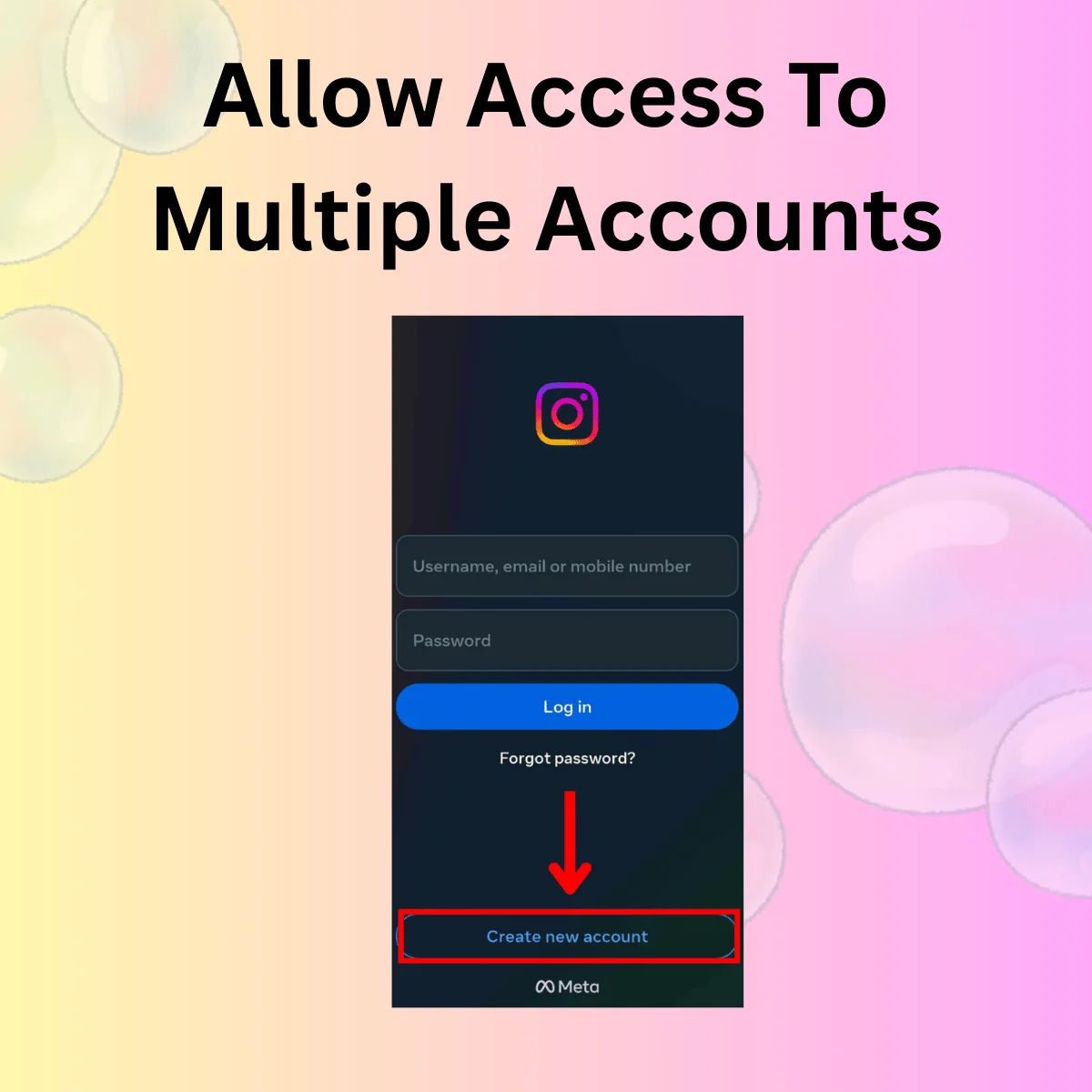 HomePage 12 Add Another account